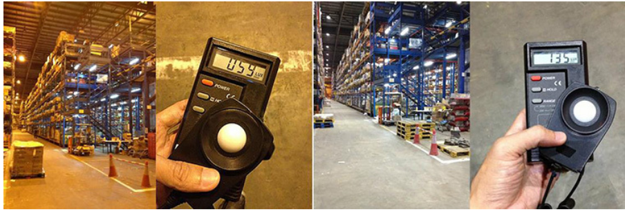light levels - Hangar Lights